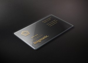 Shiny Business Card
